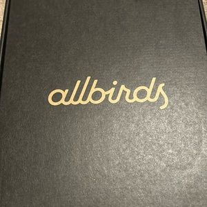 Allbirds - athletic shoes- natural black( blizzard) - brand new